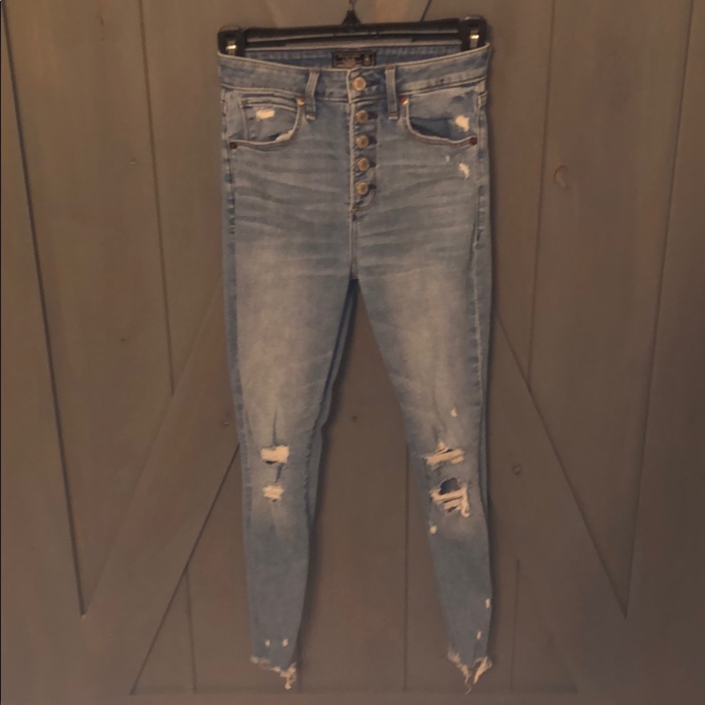 American eagle high rise skinny jeans.